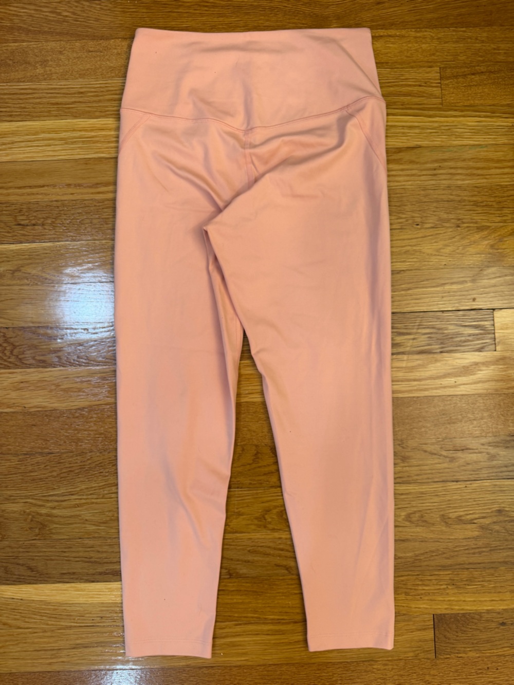 Girlfriend Collective High Rise 23" Inseam Leggings Light Orange - Size Medium - Picture 5 of 5